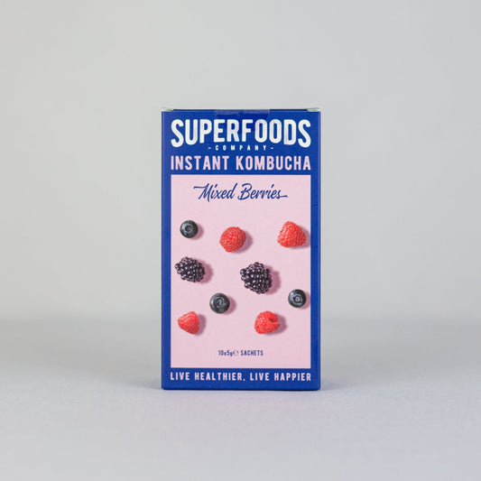 Instant Kombucha Box - Mixed Berries Flavour Sachets 10 x 5g