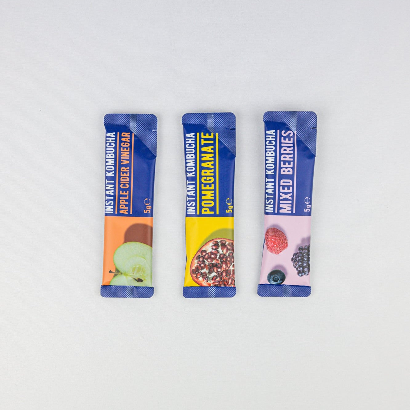 Instant Kombucha Box - Variety Pack Flavour Sachets 6 x 5 ml