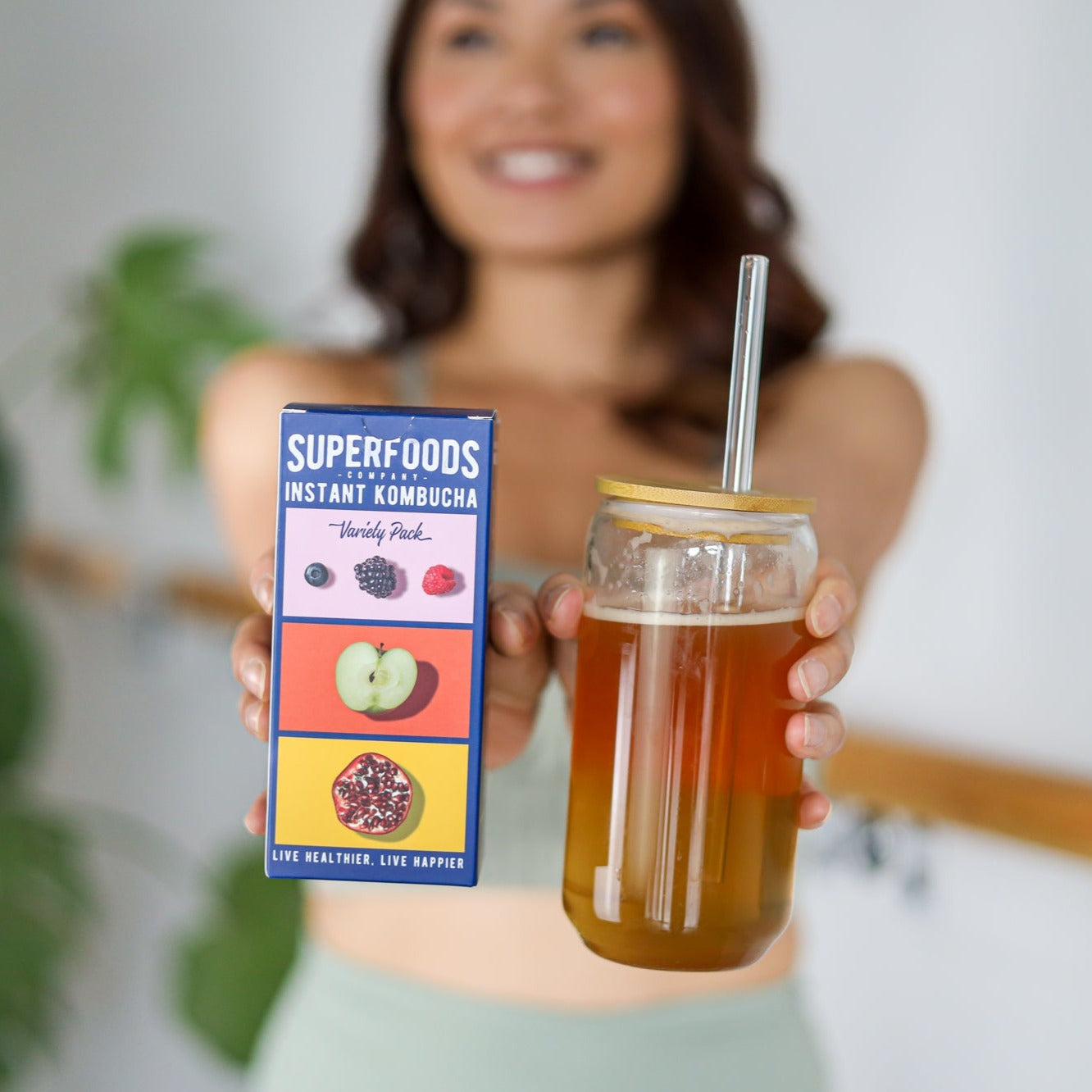 Instant Kombucha Box - Variety Pack Flavour Sachets 6 x 5 ml