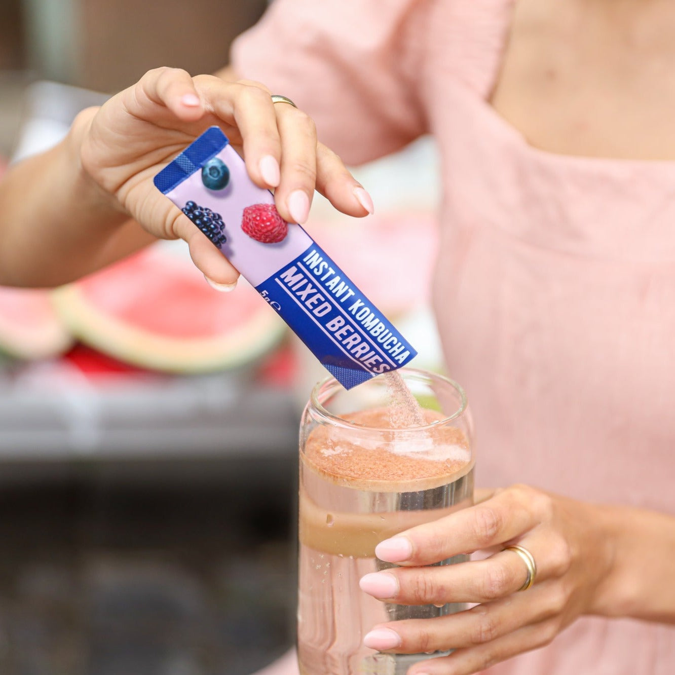 Instant Kombucha Box - Mixed Berries Flavour Sachets 10 x 5g