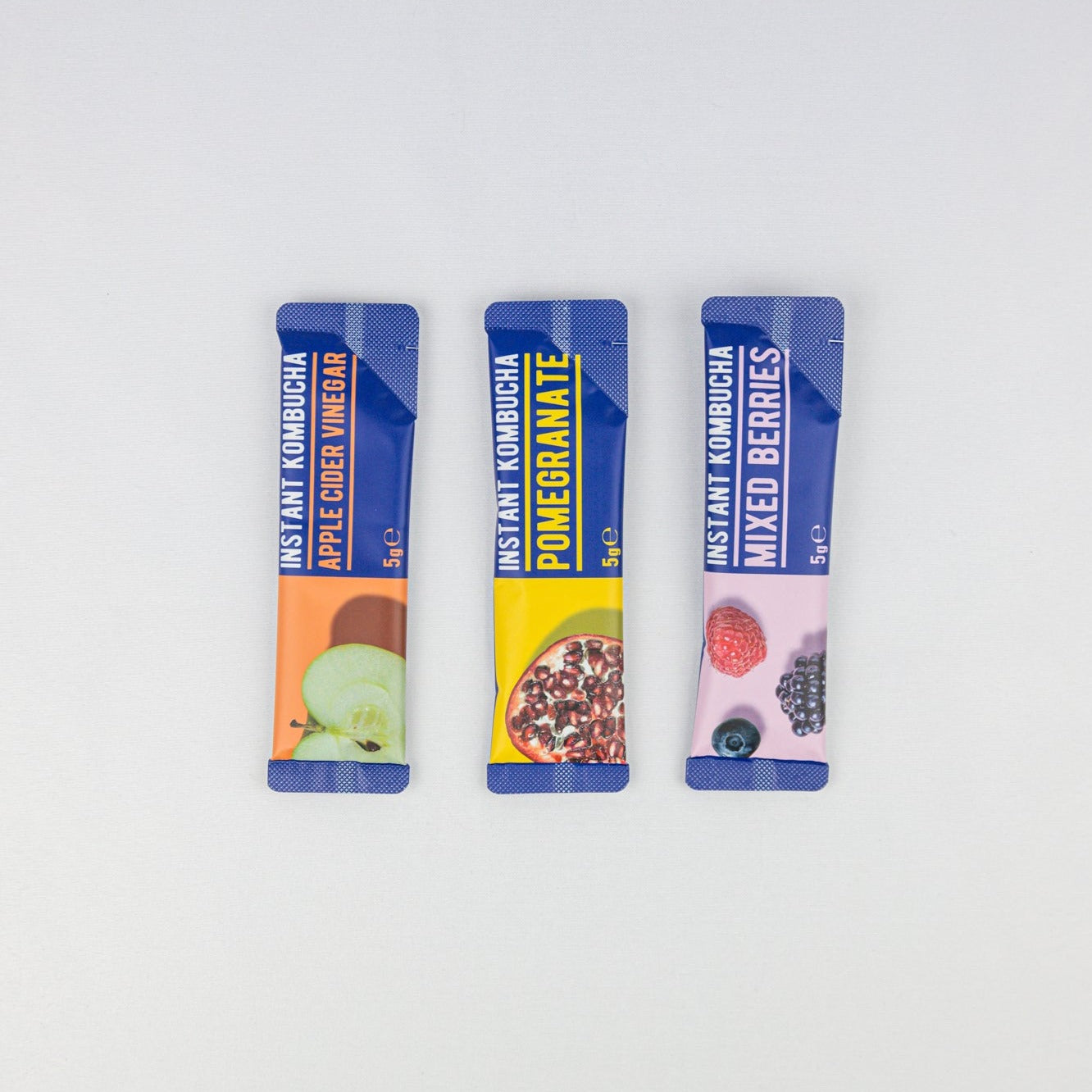 Instant Kombucha Box - Variety Pack Flavour Sachets 6 x 5 ml